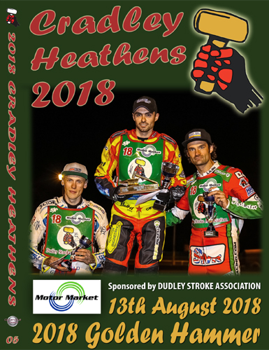2011 STOKE POTTERS v DUDLEY HEATHENS 13th AUGUST EXCELLENT CONDITION 